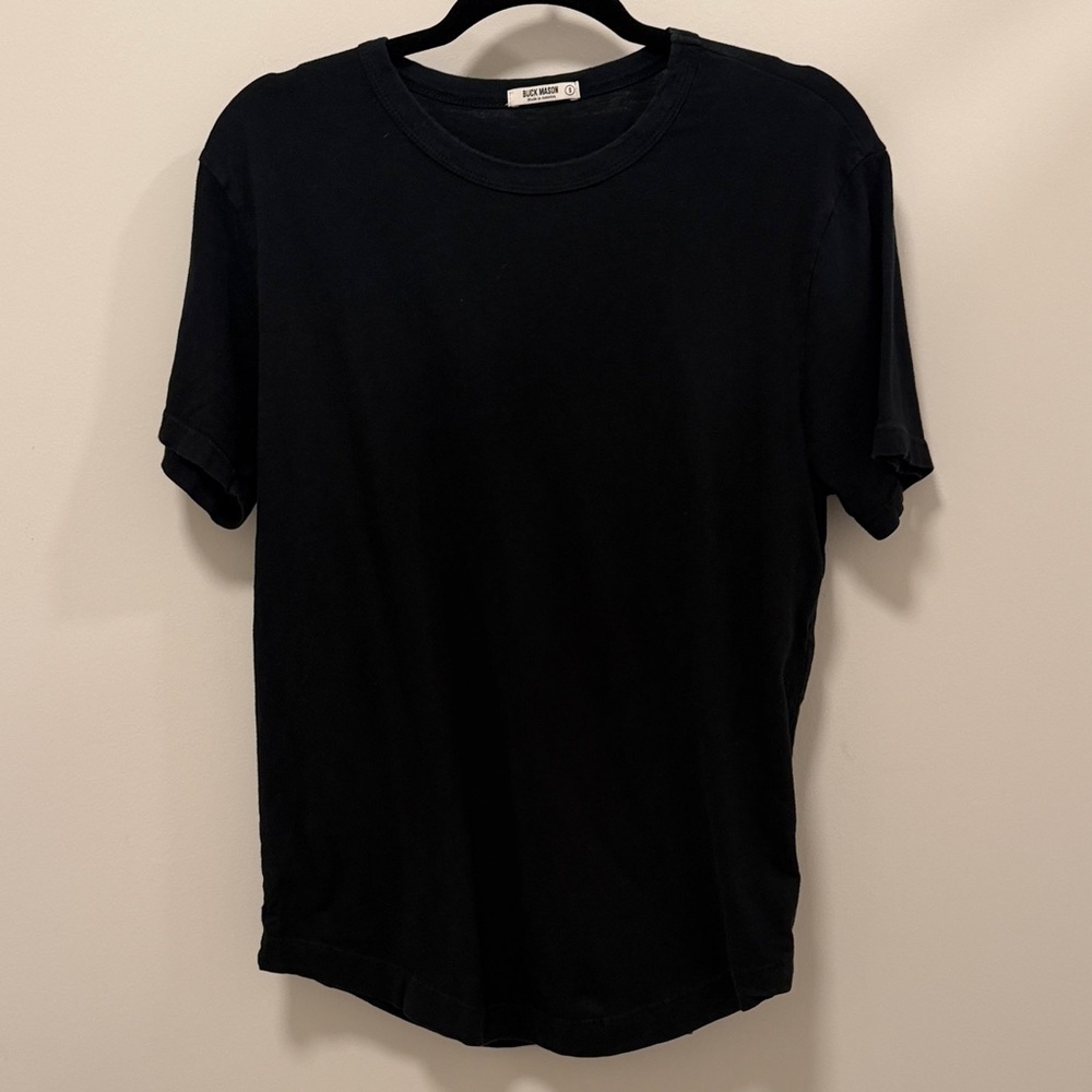 Buck Mason black slub t-shirt